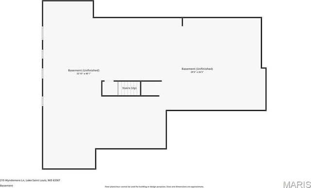 215 Wyndemere Ln, Lake St Louis, MO 63367 - room layout