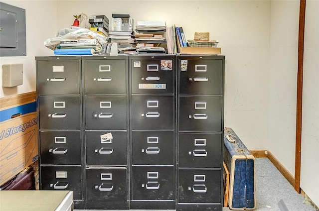 106 N Market St, Waterloo, IL 62298 - storage room with electric panel