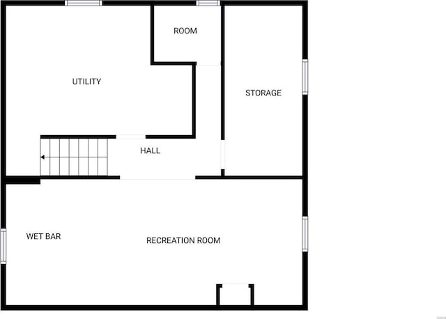 6448 Clifton Hills Dr, Saint Louis, MO 63139 - floor plan / room layout