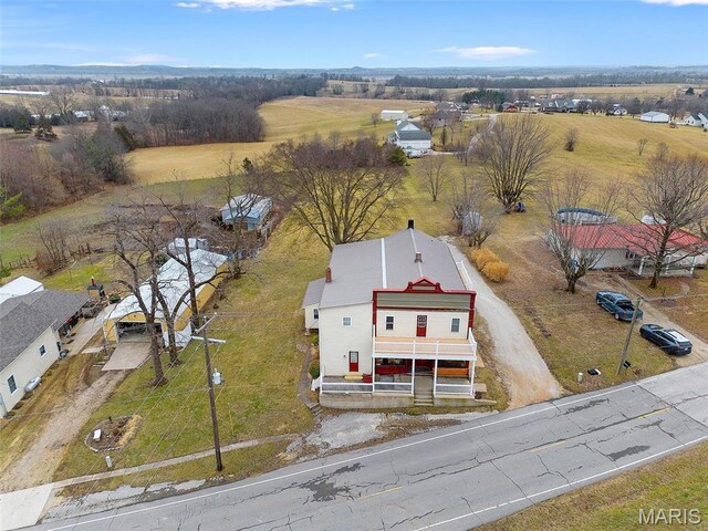 16683 Mill Rd, Marthasville, MO 63357 - overview of rural landscape