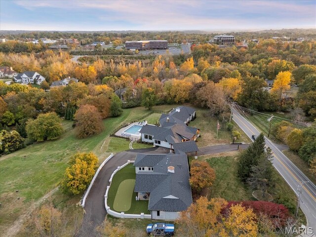 1824 Topping Rd, Saint Louis, MO 63131 - bird's eye view