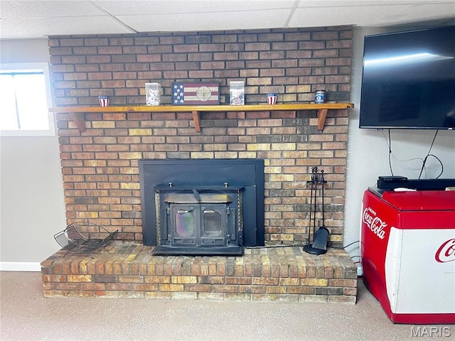 1034 Port Perry Dr, Perryville, MO 63775 - detailed view of a wood stove