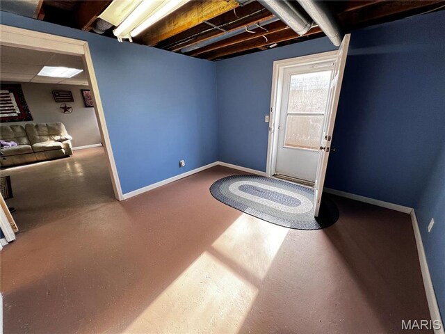 1034 Port Perry Dr, Perryville, MO 63775 - basement featuring baseboards