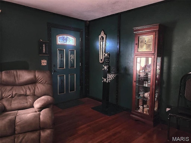 813 Kendall Dr, Poplar Bluff, MO 63901 - entrance foyer with wood finished floors