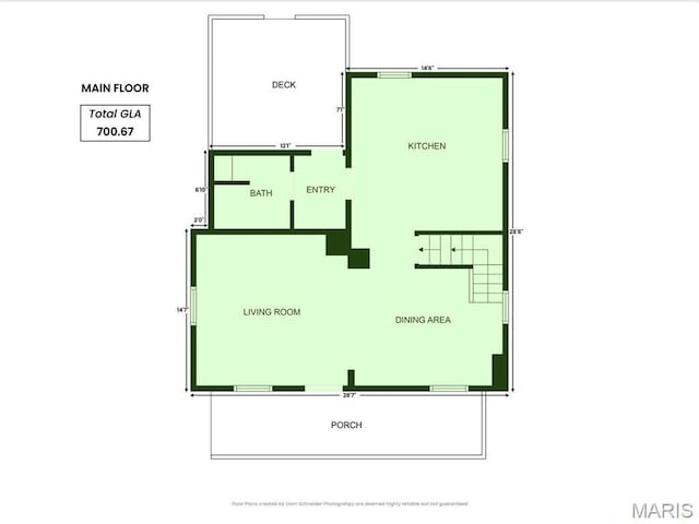 305 Macarthur St, Washington, MO 63090 - view of room layout