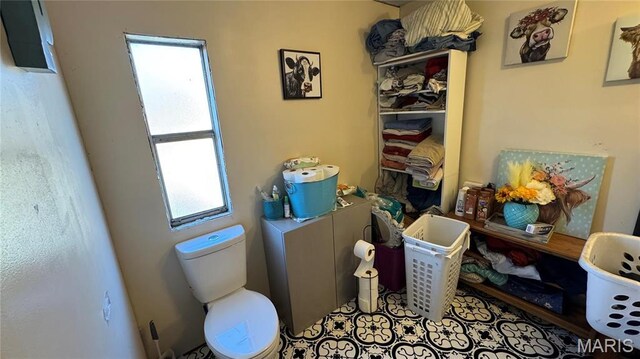 bathroom with toilet