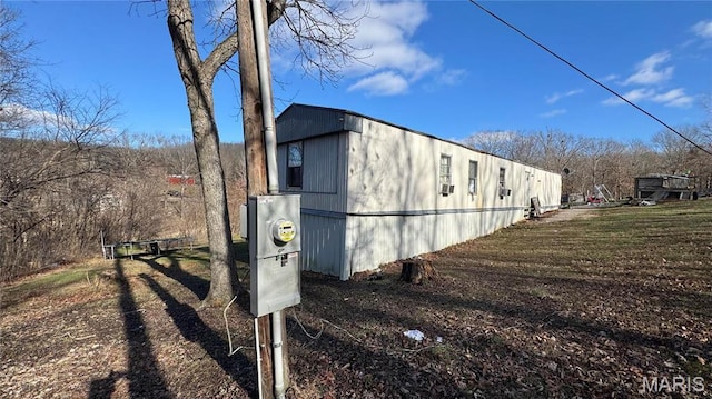 view of side of home