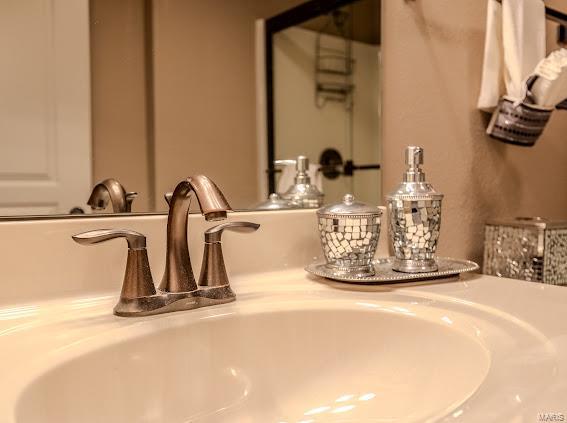 bathroom view of a sink