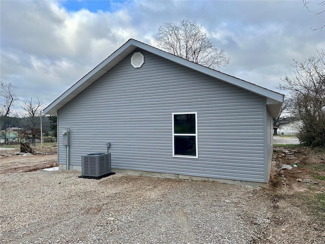 16 N Herren Ave, Ellsinore, MO 63937 - view of side of property with central air condition unit