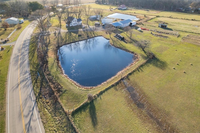 10751 State Route F, Farmington, MO 63640 - aerial overview of property's location featuring a large body of water and rural landscape