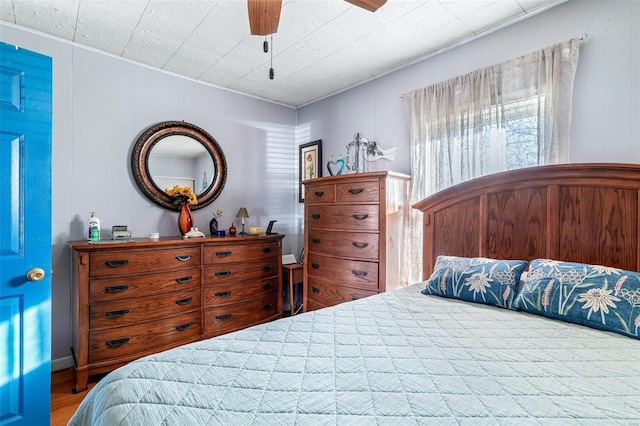 10751 State Route F, Farmington, MO 63640 - bedroom featuring wood finished floors and ceiling fan