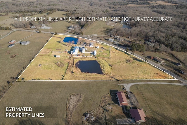 10751 State Route F, Farmington, MO 63640 - aerial overview of property's location with rural landscape