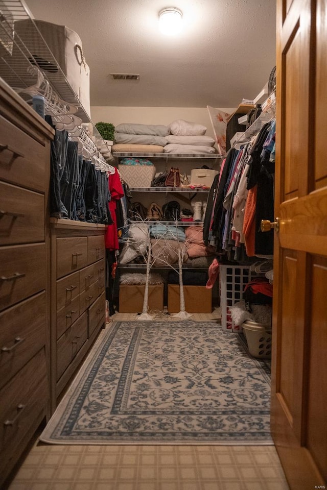 12332 Triple E Ln, Berger, MO 63014 - walk in closet featuring tile patterned floors