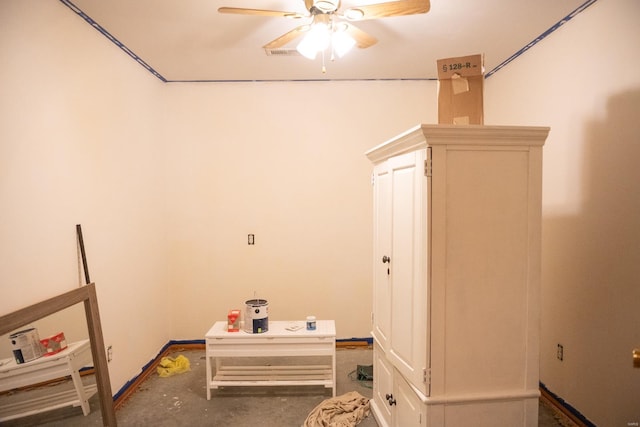 12332 Triple E Ln, Berger, MO 63014 - storage area with a ceiling fan