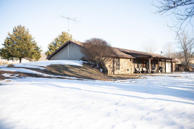 12332 Triple E Ln, Berger, MO 63014 - view of snow covered exterior
