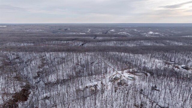 26380 Pebble Creek Dr, Warrenton, MO 63383 - view of snowy aerial view