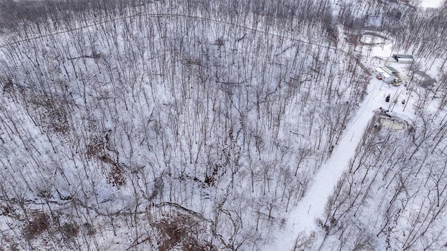 26380 Pebble Creek Dr, Warrenton, MO 63383 - view of snowy aerial view
