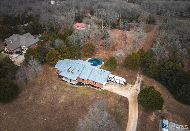 18921 Pleasant View Ln, Lebanon, MO 65536 - aerial view of property and surrounding area