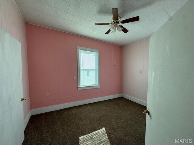 801 W Rolla Rd, Salem, MO 65560 - carpeted spare room featuring ceiling fan and baseboards