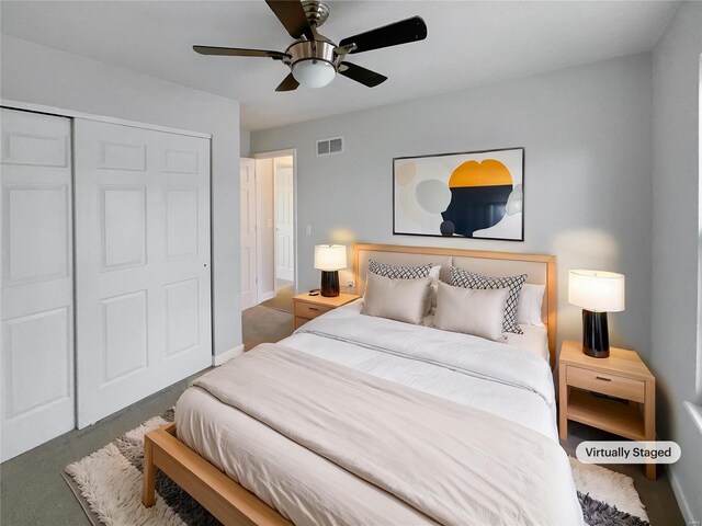 1253 Orion Way, Saint Peters, MO 63376 - bedroom featuring a closet, baseboards, and a ceiling fan
