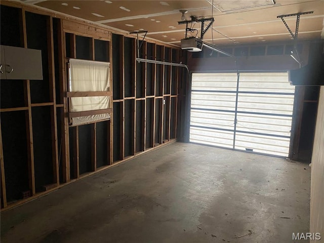 1445 Fairmeadows Ln, Saint Louis, MO 63138 - garage featuring a garage door opener