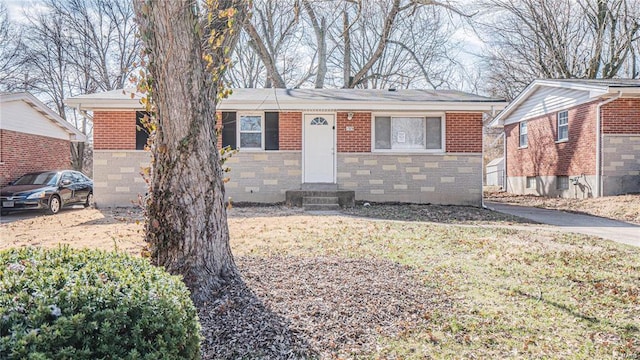 1370 Reale Ave, Saint Louis, MO 63138 - view of front facade featuring entry steps and brick siding