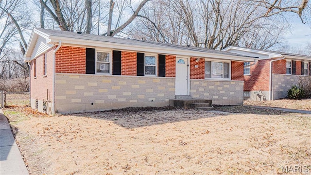 1370 Reale Ave, Saint Louis, MO 63138 - single story home featuring brick siding