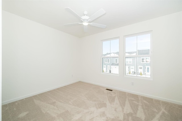103 Cardow Dr Unit 169-605, Ofallon, MO 63368 - carpeted spare room featuring baseboards and ceiling fan