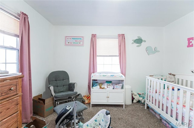 806 S Tebbetts, Belle, MO 65013 - bedroom featuring carpet floors and a nursery area