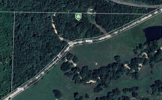 aerial map of property and surrounding area