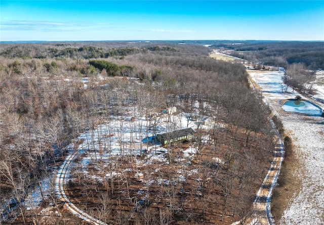 aerial view of property and surrounding area