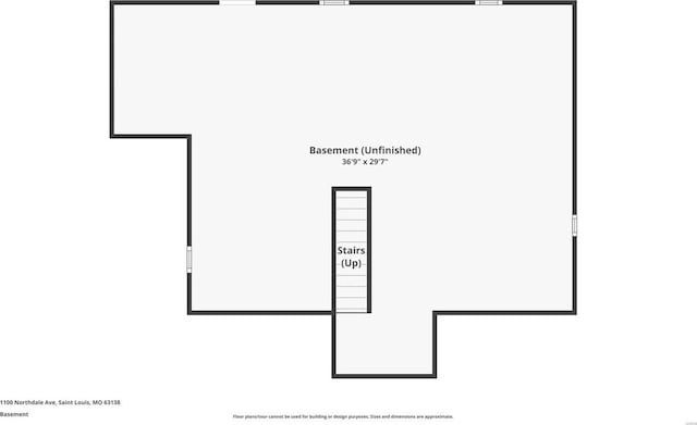 1100 Northdale Ave, Saint Louis, MO 63138 - home floor plan
