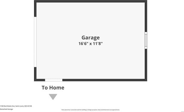 1100 Northdale Ave, Saint Louis, MO 63138 - property floor plan