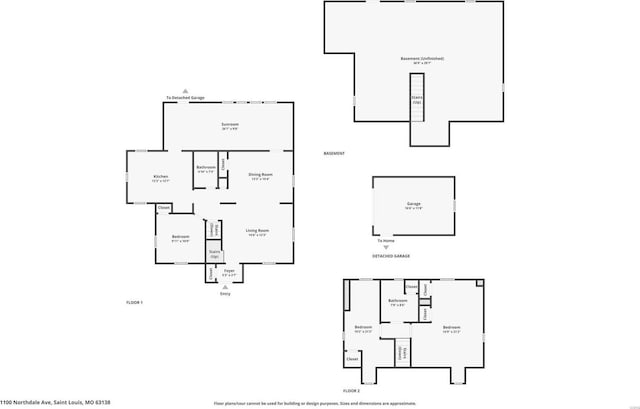 1100 Northdale Ave, Saint Louis, MO 63138 - room layout