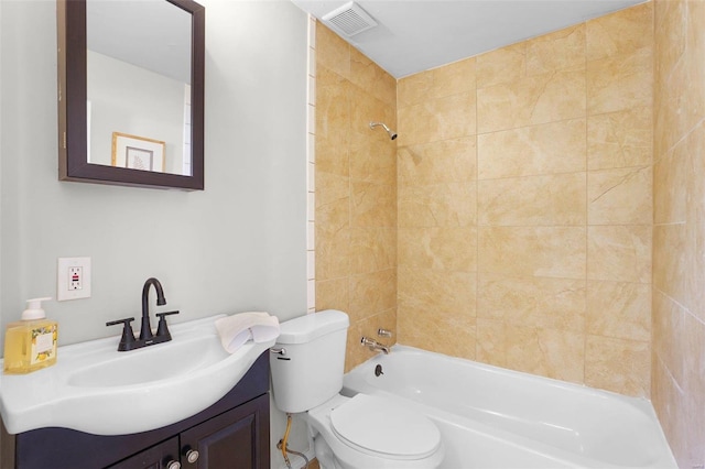 1100 Northdale Ave, Saint Louis, MO 63138 - full bathroom with shower / tub combination, toilet, and vanity