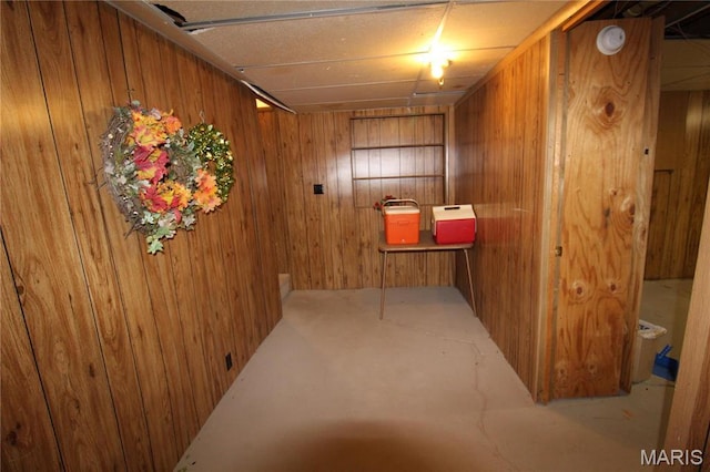 2013 Catalina Dr, West Plains, MO 65775 - corridor featuring wood walls