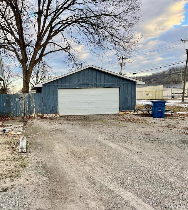115 Cook Ave, Chaffee, MO 63740 - view of detached garage
