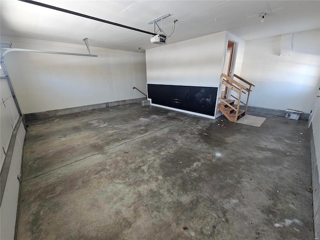 111 Linn Dr, Saint Genevieve, MO 63670 - garage with a garage door opener
