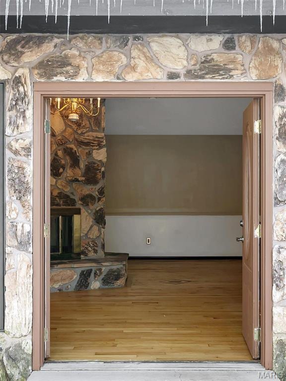 3553 Evergreen Dr, Catawissa, MO 63015 - detailed view of wood finished floors