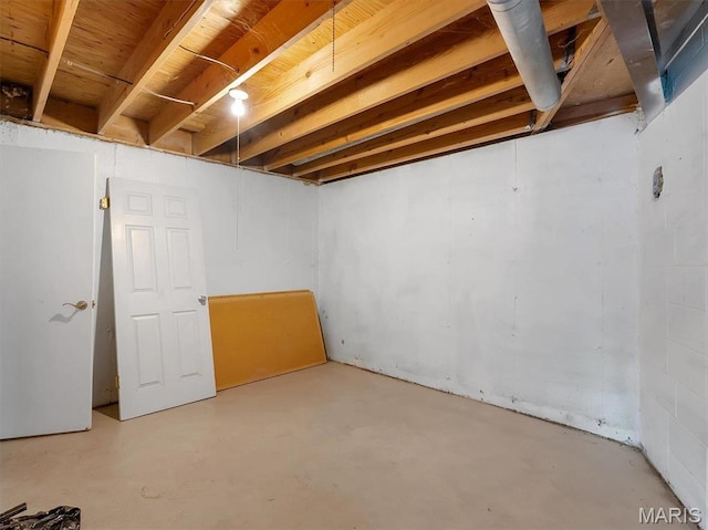 3553 Evergreen Dr, Catawissa, MO 63015 - view of unfinished basement