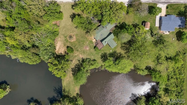 3553 Evergreen Dr, Catawissa, MO 63015 - bird's eye view of a large body of water