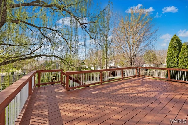 view of deck