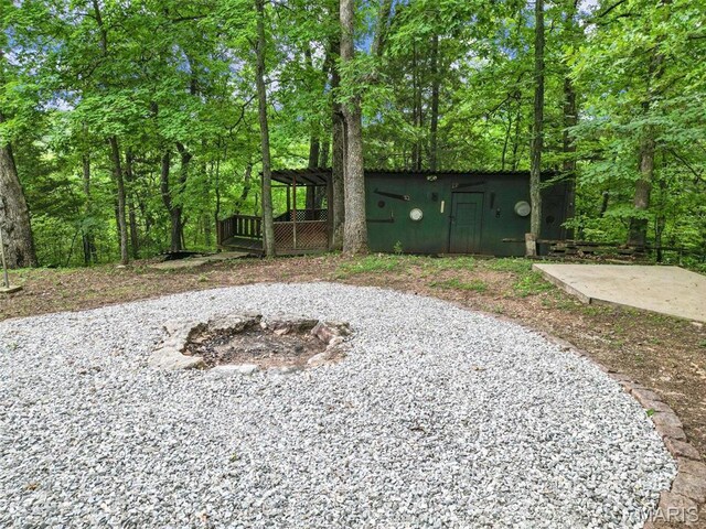 17102 Deer Mountain Rd, Marthasville, MO 63357 - view of yard