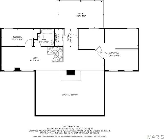 17102 Deer Mountain Rd, Marthasville, MO 63357 - floor plan / room layout