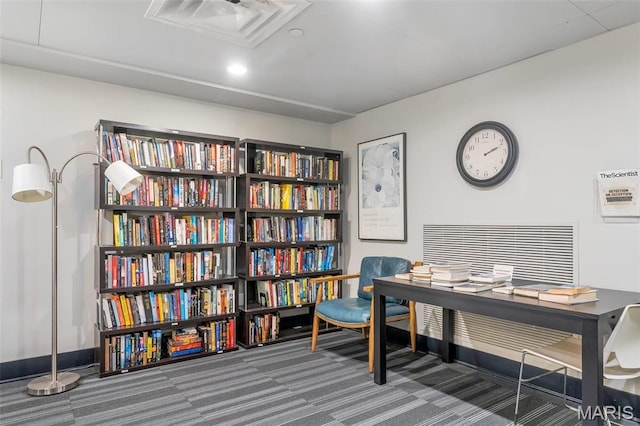 200 S Brentwood Unit 12F, Saint Louis, MO 63105 - home office featuring carpet floors and baseboards
