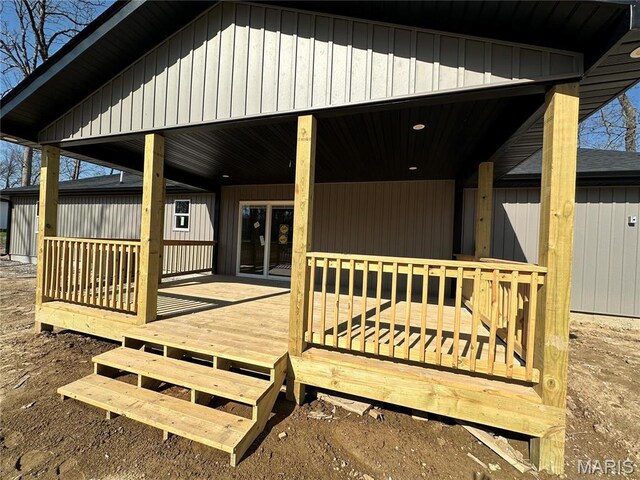 23332 Marvel, Lebanon, MO 65536 - view of wooden terrace