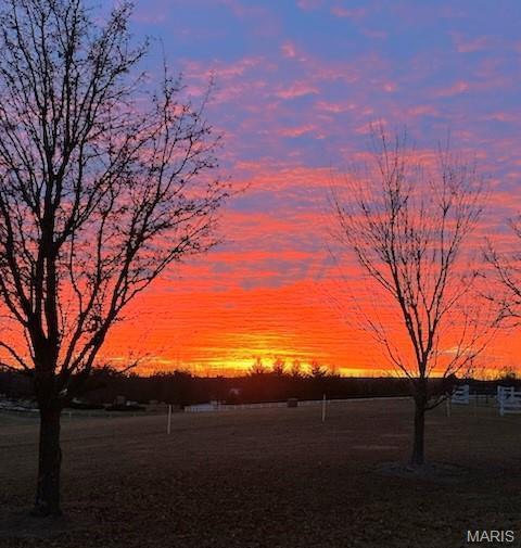 850 Aj Farm Ln, Washington, MO 63090 - view of nature at dusk