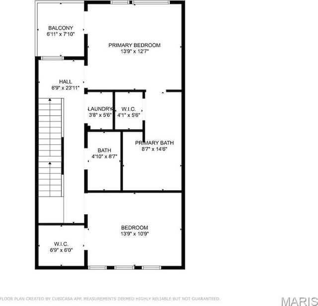 215 N Sarah St Unit 13, Saint Louis, MO 63108 - home floor plan