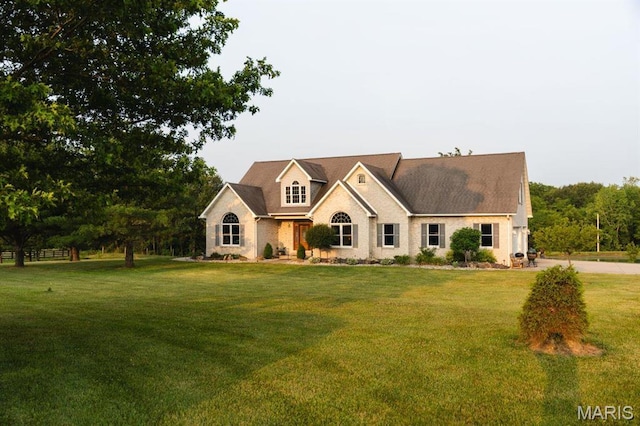 13112 Heritage Ln, Pocahontas, IL 62275 - view of front of property featuring a front lawn and brick siding