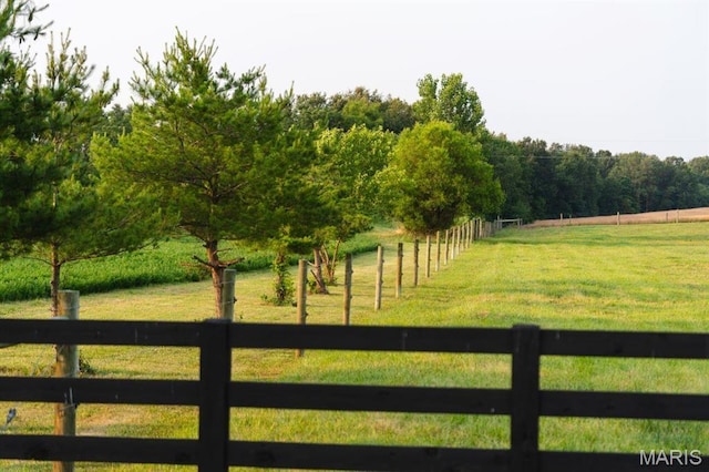 13112 Heritage Ln, Pocahontas, IL 62275 - view of yard with a view of rural / pastoral area